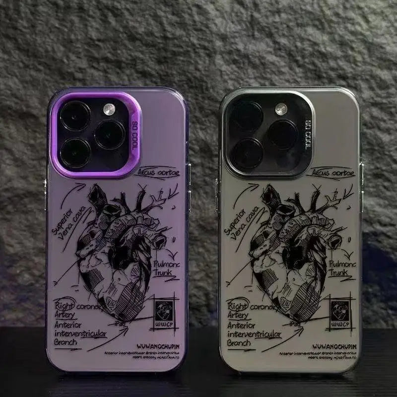 Cardiovascular Heart Medical iPhone Case Anti Drop Cover - Smarsty