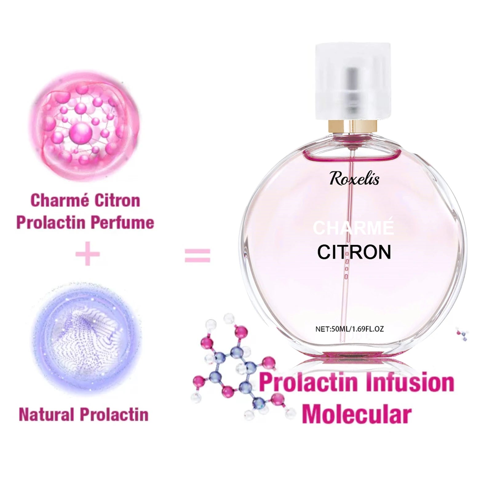 Women's Perfume - Elegant Charming Floral Scent Long Lasting Fresh Mild Non-Irritating, Subtle Fragrance for Dating & Daily Wear