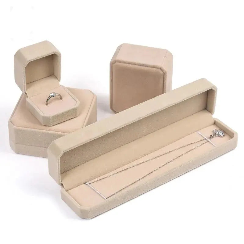 Velvet Jewelry Packaging Organizer Gift Box Set - Smarsty