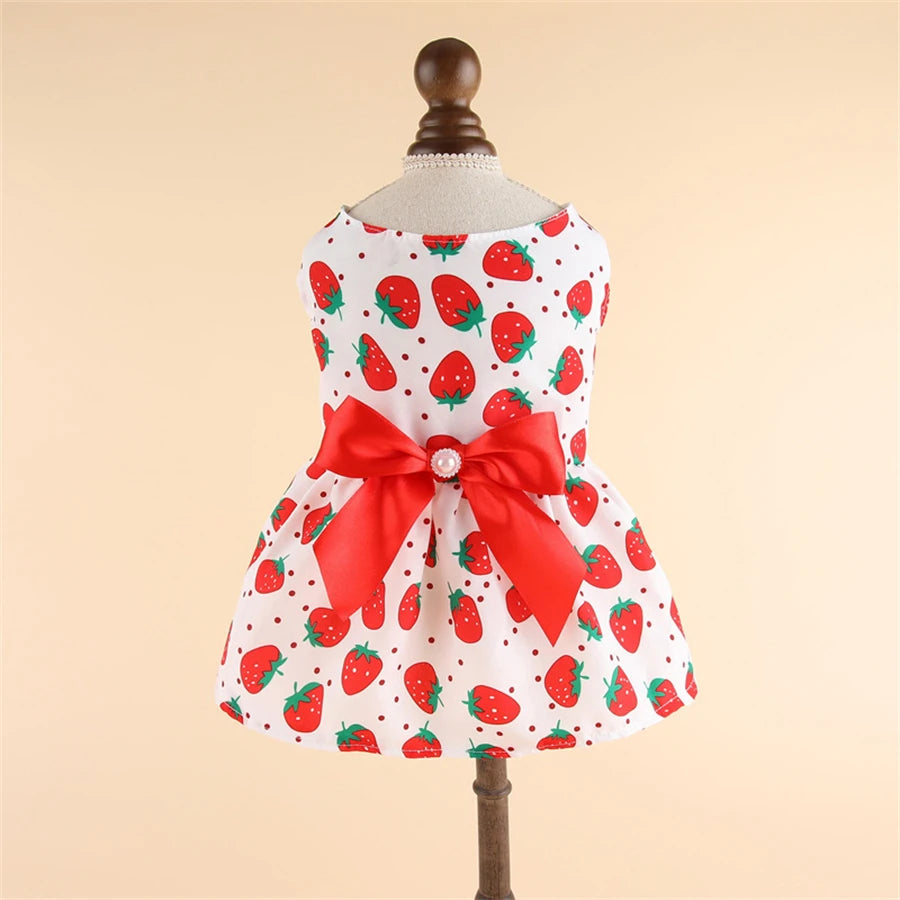Cute Princess Dog Dresses for Small Breeds Stylish and Breathable - Smarsty