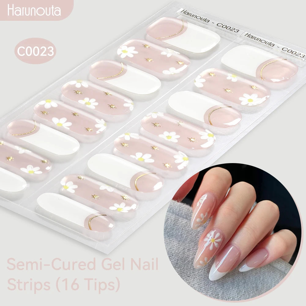 Gradient Auroras Gel Nail Strips for Easy DIY Manicure - Smarsty