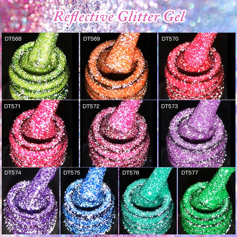 Pink Fluorescent Gel Nail Polish for Eye-Catching Manicures - Smarsty