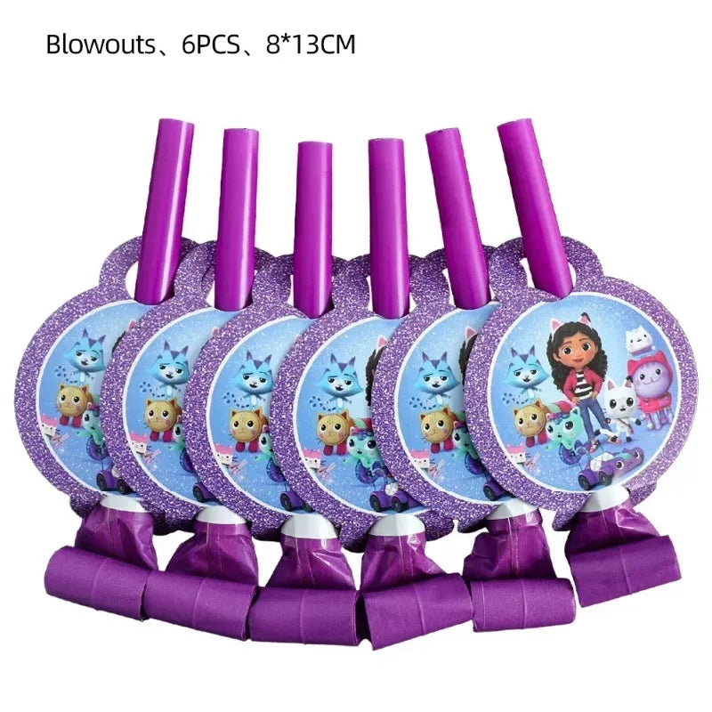 Disney Gabby's Dollhouse Birthday Party Tableware Set - Smarsty