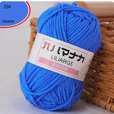 Soft Cotton Knitting Yarn for DIY Baby Sweaters - Smarsty
