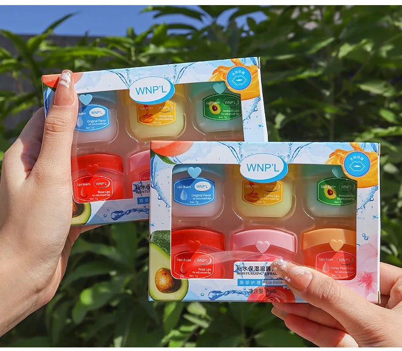 Moisturizing Lip Balm Set for Healthy Lips - Smarsty