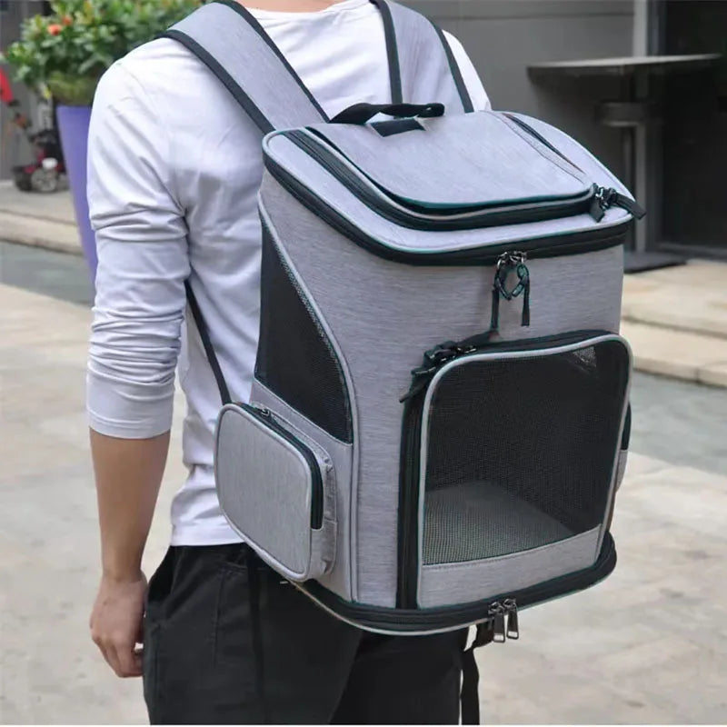 Breathable Large Capacity Cat Carrier Backpack - Smarsty
