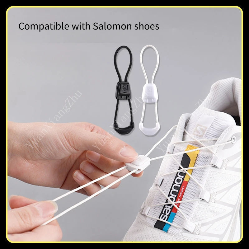 New No tie Shoe laces Round Tennis Laces Without ties Adult Kids Quality Running Sneakers Shoelaces Black White Shoes Accesories - Smarsty