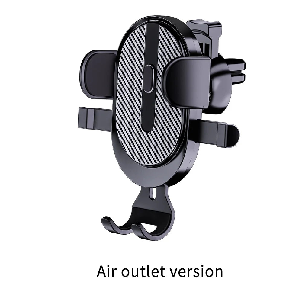 Car Phone Holder Gravity Clamp With Dashboard Sucker Mount - Smarsty