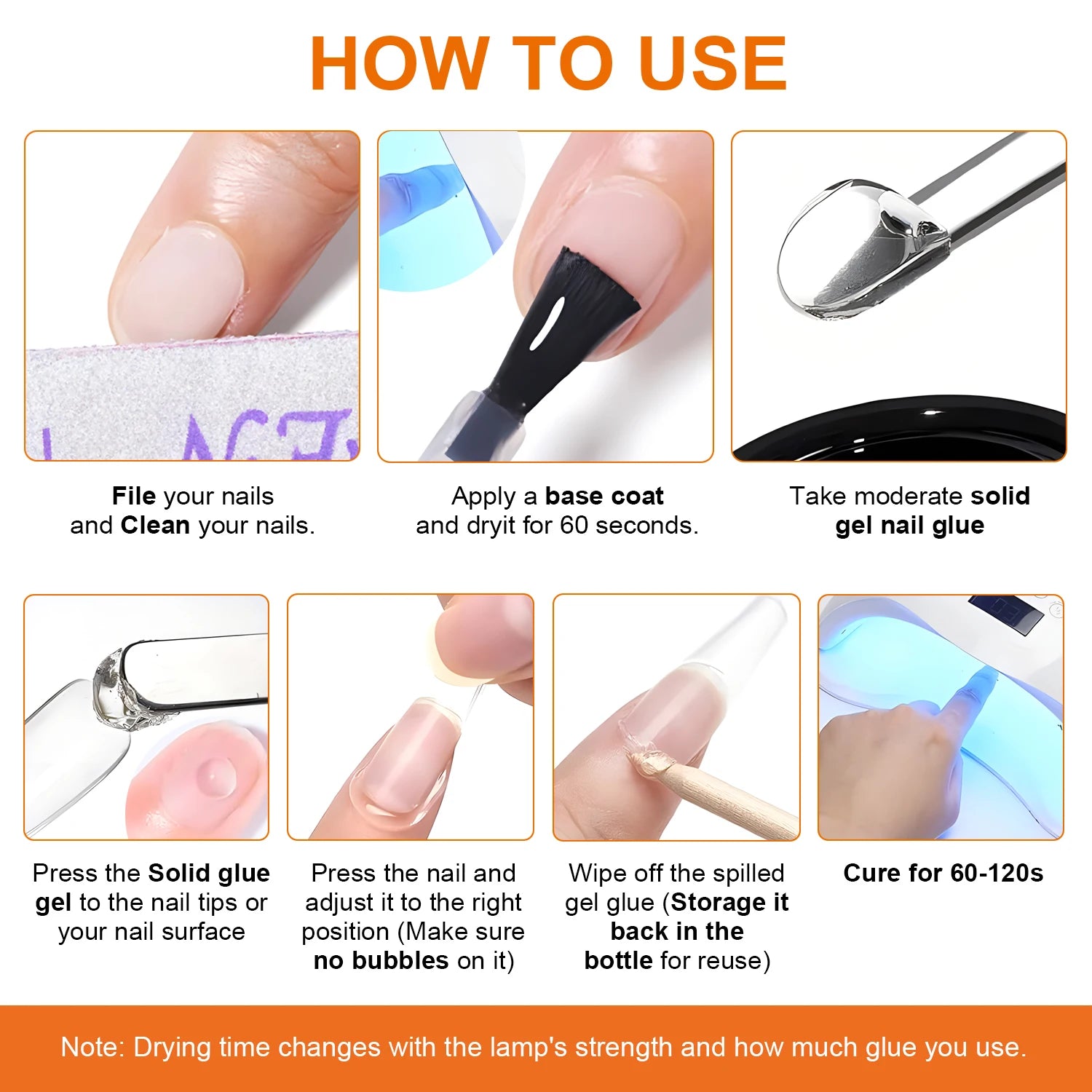 Multifunctional Non-Stick Nail Gel for Home Manicure - Smarsty