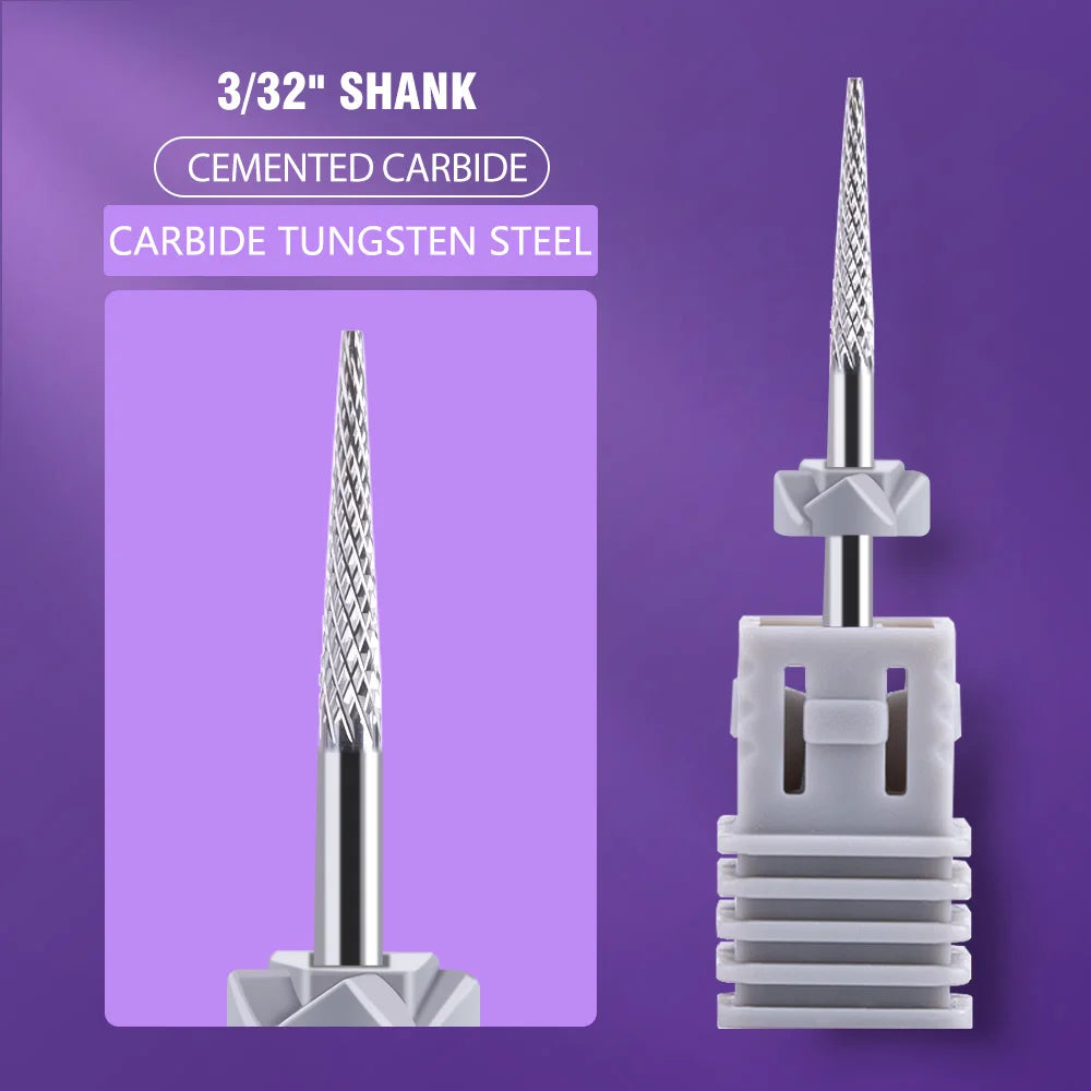 Electric Nail Drill Bit Stainless Steel for Manicure - Smarsty