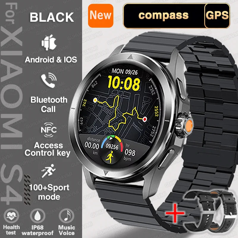 Xiaomi S4 Ultra Smart Watch with AMOLED Screen and GPS - Smarsty