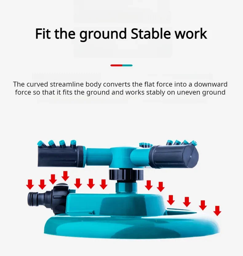 360 Degree Rotating Sprinkler Set for Efficient Garden Irrigation - Smarsty