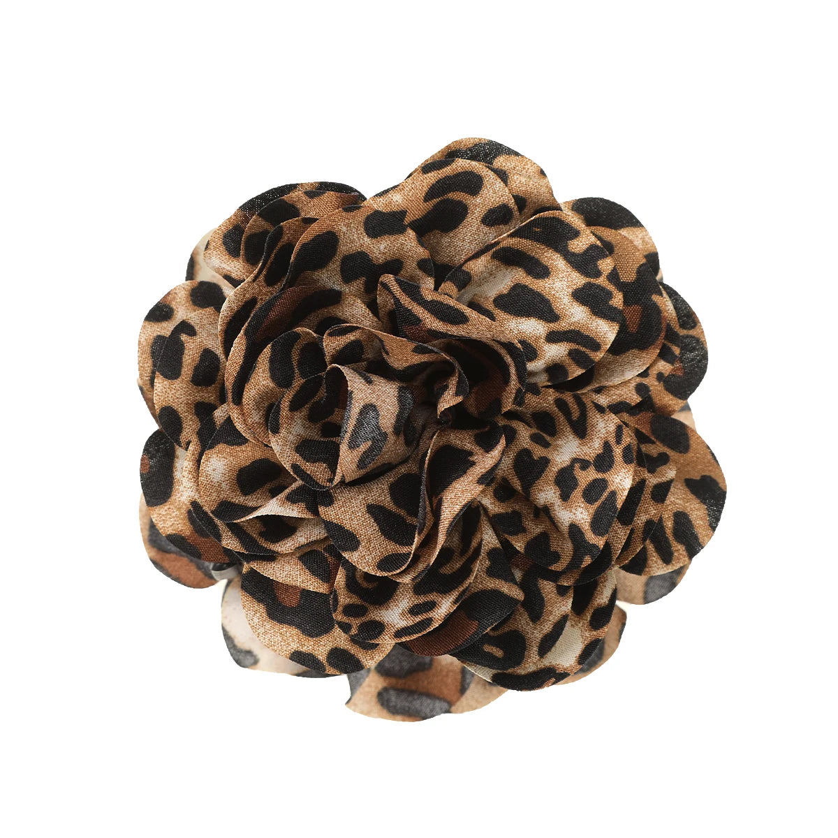 Leopard Print Hair Claw For Women Secure Vintage Hold - Smarsty