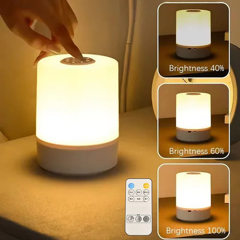 Dimmable LED Night Light with Touch Control - Smarsty