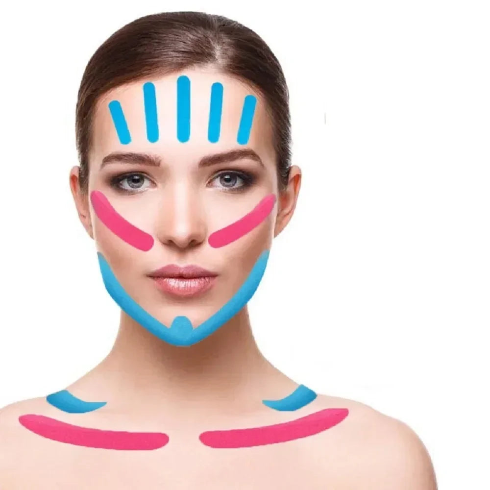 Kinesiology Tape for Instant Face and Neck Lift - Smarsty