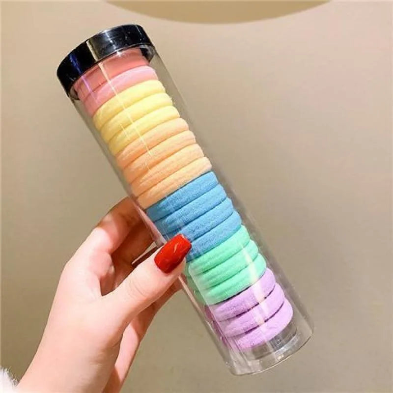 20 Pack Elastic Hair Bands High Elasticity Comfort Simple - Smarsty