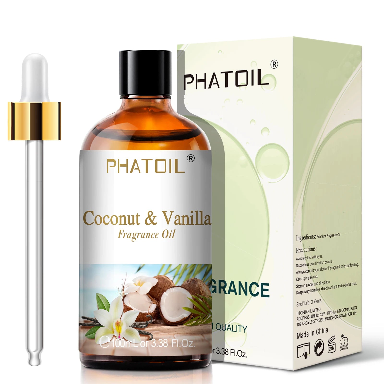 PHATOIL 100ml Sweet Fruity Fragrance Oil for Diffusers - Smarsty