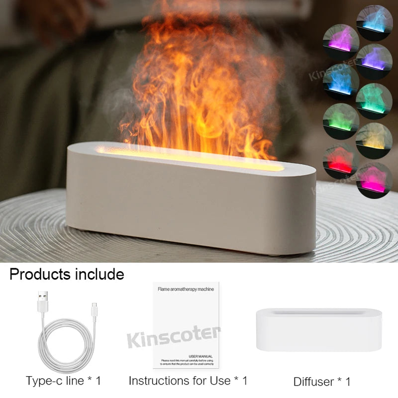 Kinscoter Ultrasonic Essential Oil Diffuser with Night Light - Smarsty