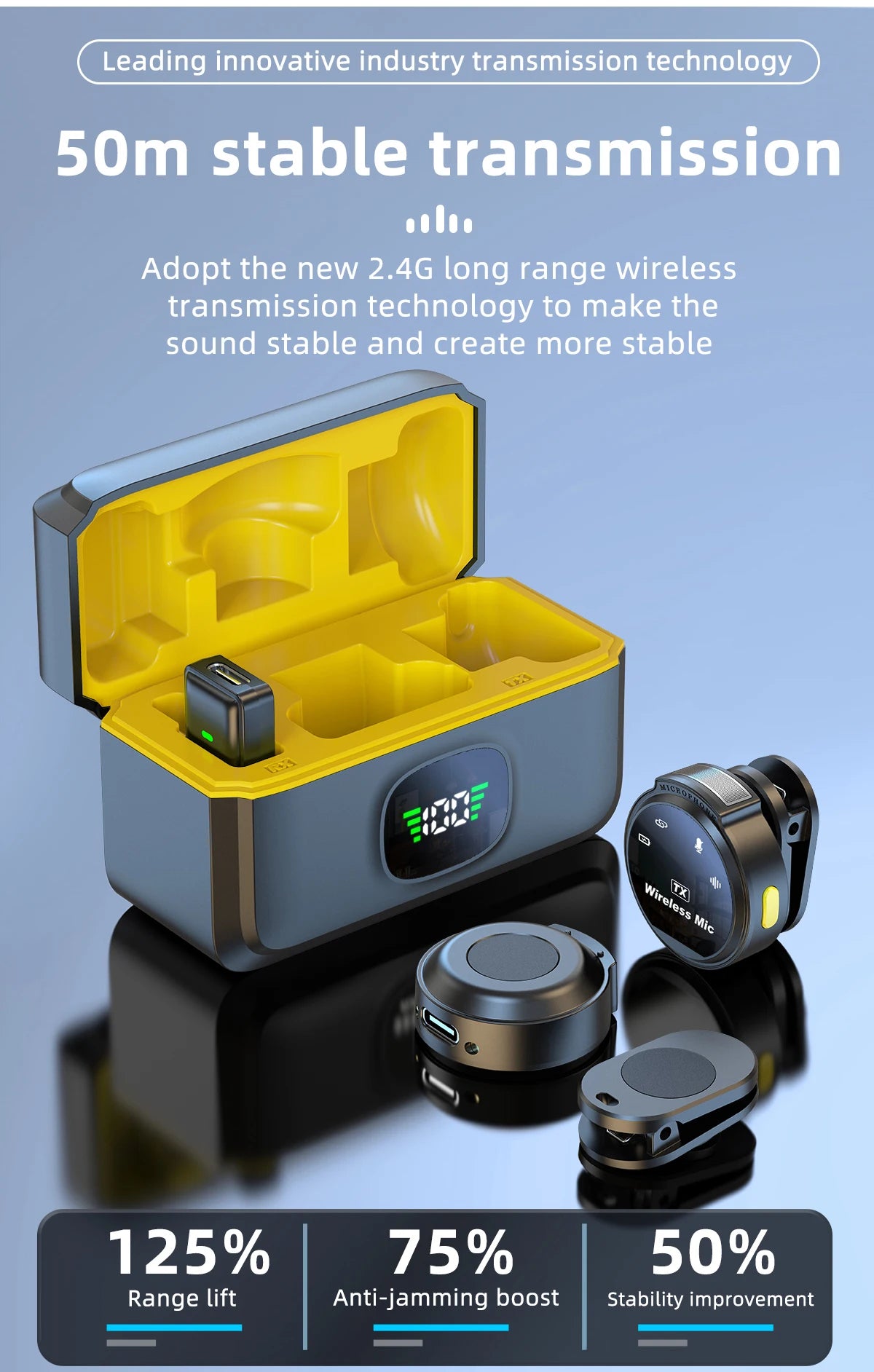 Xiaomi Wireless Lavalier Microphone for Mobile Live Recording - Smarsty