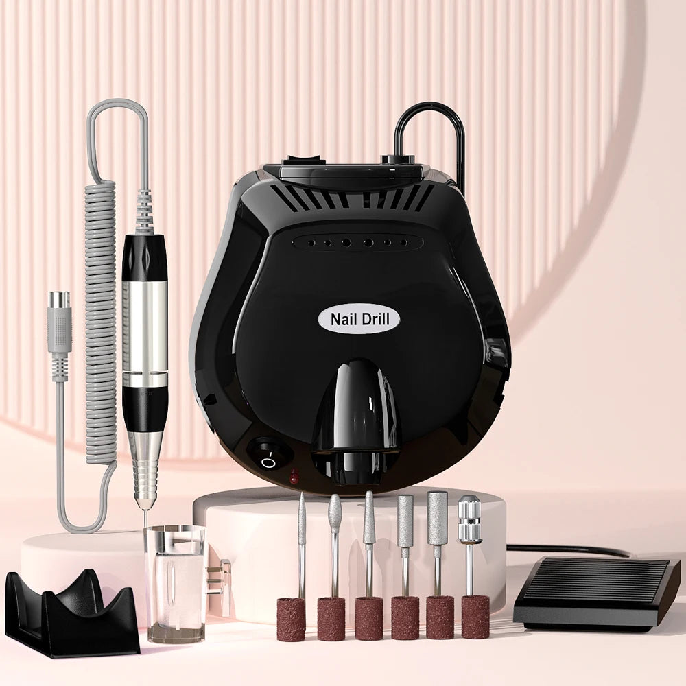 High-Speed Electric Nail Drill Machine Kit - Smarsty