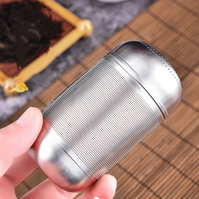 Tea Strainer Stainless Steel Tea Infuser Tea Leaves Spice Seasoning Ball Strainer Teapot Fine Mesh Coffee Filter Teaware - Smarsty