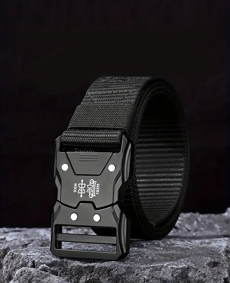 Tactical Waist Belt with Durable Automatic Buckle - Smarsty