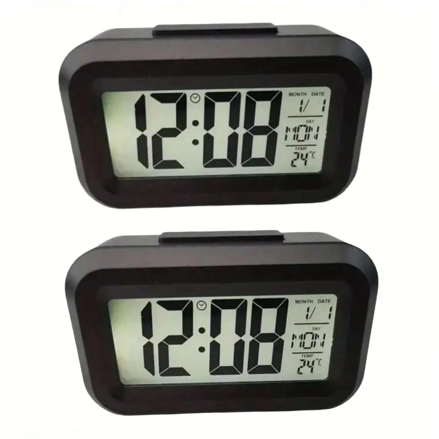 Smart Digital Alarm Clock with Temperature Display - Smarsty
