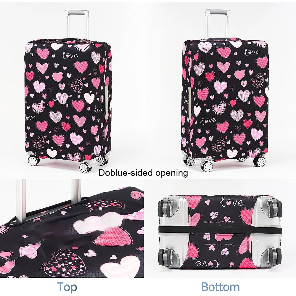 Luggage Cover Suitcase Cover Protector Suitcase For 18-32 Inch Luggage Boot Washable Prevent Scratches Travel Accessories - Smarsty