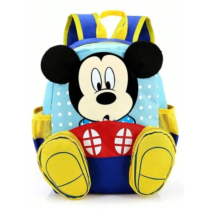 Cute Mickey Mouse Kids Backpack With Spine Protector - Smarsty