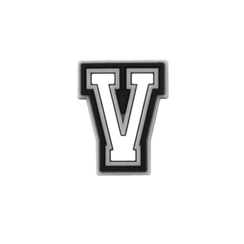 1 Pcs Letter Shoe Charms for Clog Sandals Shoe Decoration Number Alphabet Characters DIY Shoes Pins for Boy Girl Men Women