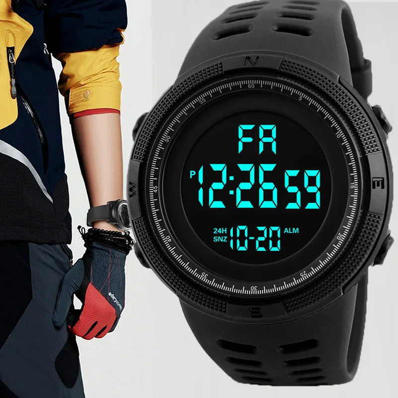 Luminous Digital Military Sports Watch for Men - Smarsty