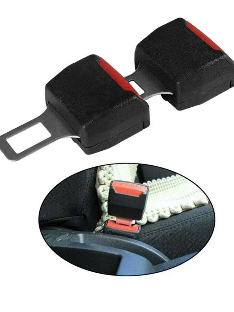 2PC Car Seat Belt Clip Extender Safety Seatbelt Lock Buckle Plug Thick Insert Socket Extender Safety Buckle Seat Belt Accessorie - Smarsty