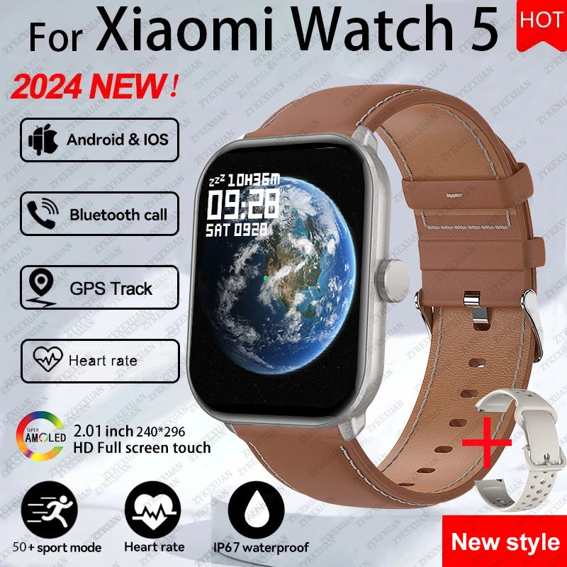 Xiaomi Watch 5 Global Version with HD AMOLED Screen - Smarsty