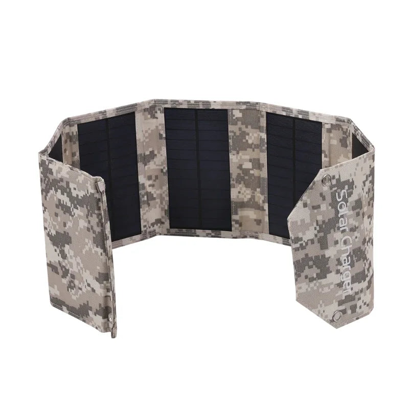 Foldable Solar Panel Charger for Outdoor Camping - Smarsty