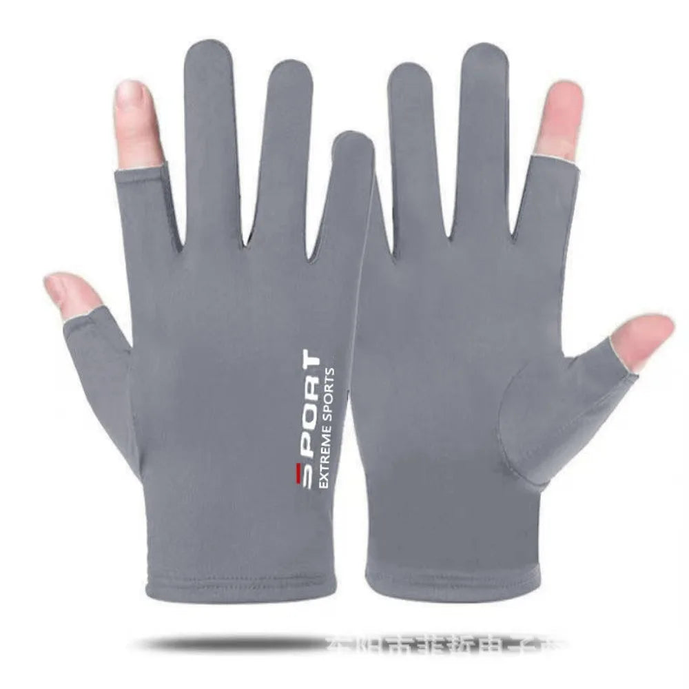 Ice Silk Cycling Gloves Unisex High Elastic Comfort - Smarsty