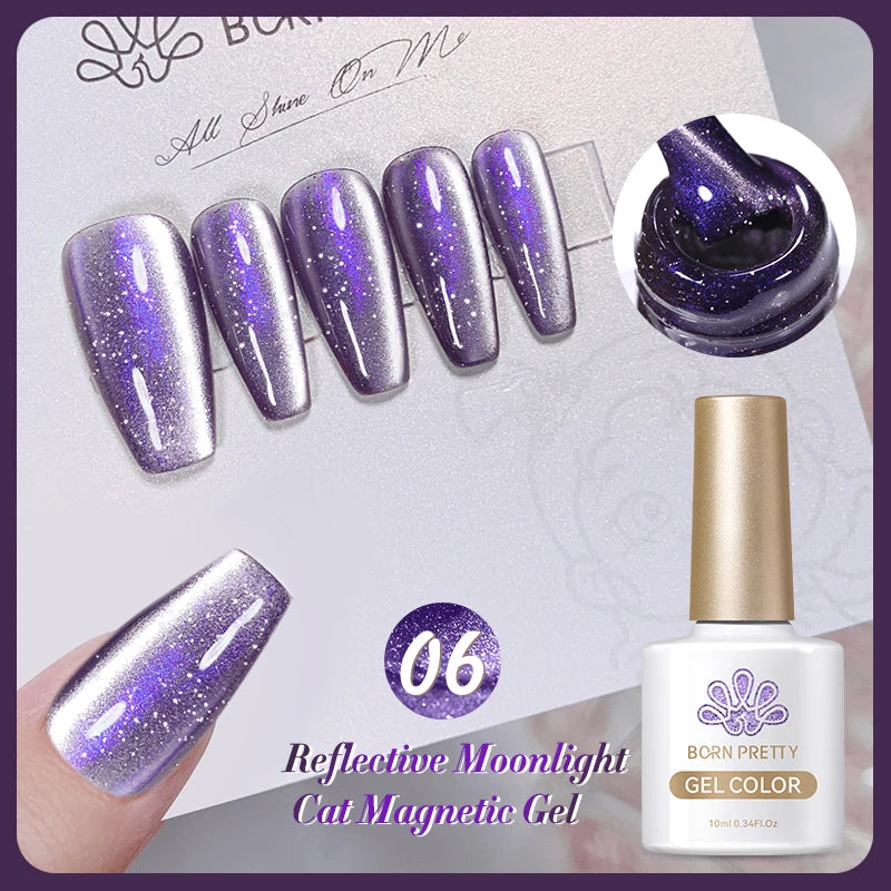 Born Pretty Sparkling Magnetic Gel Nail Polish - Smarsty