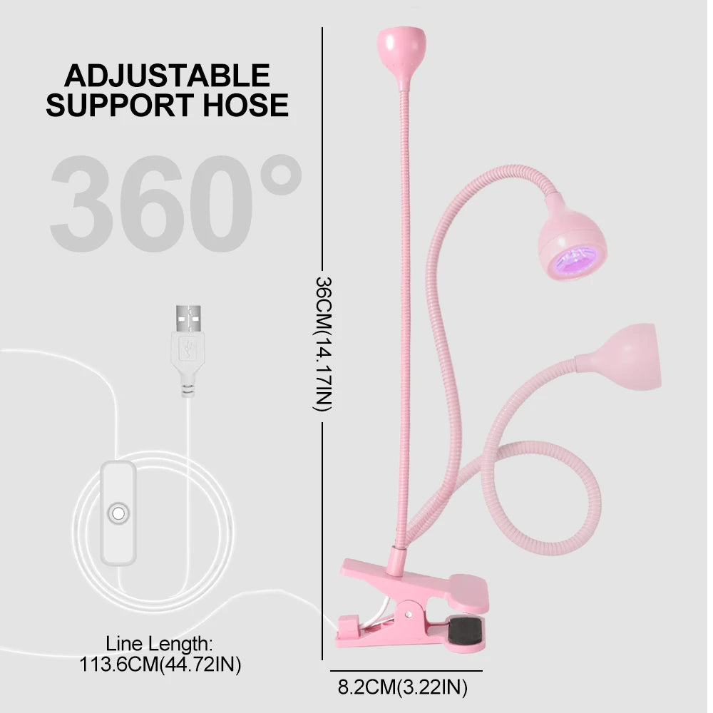 Mini Portable UV Nail Lamp for Quick Gel Drying - Smarsty