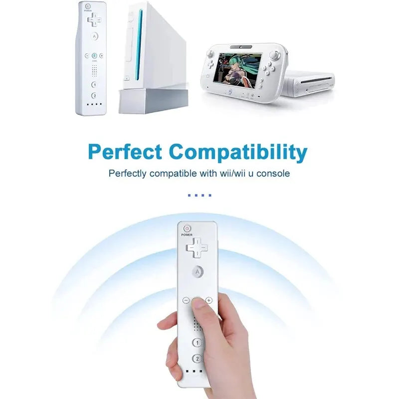 Wireless Nintendo Wii Gamepad Controller with Nunchuck Joypad - Smarsty