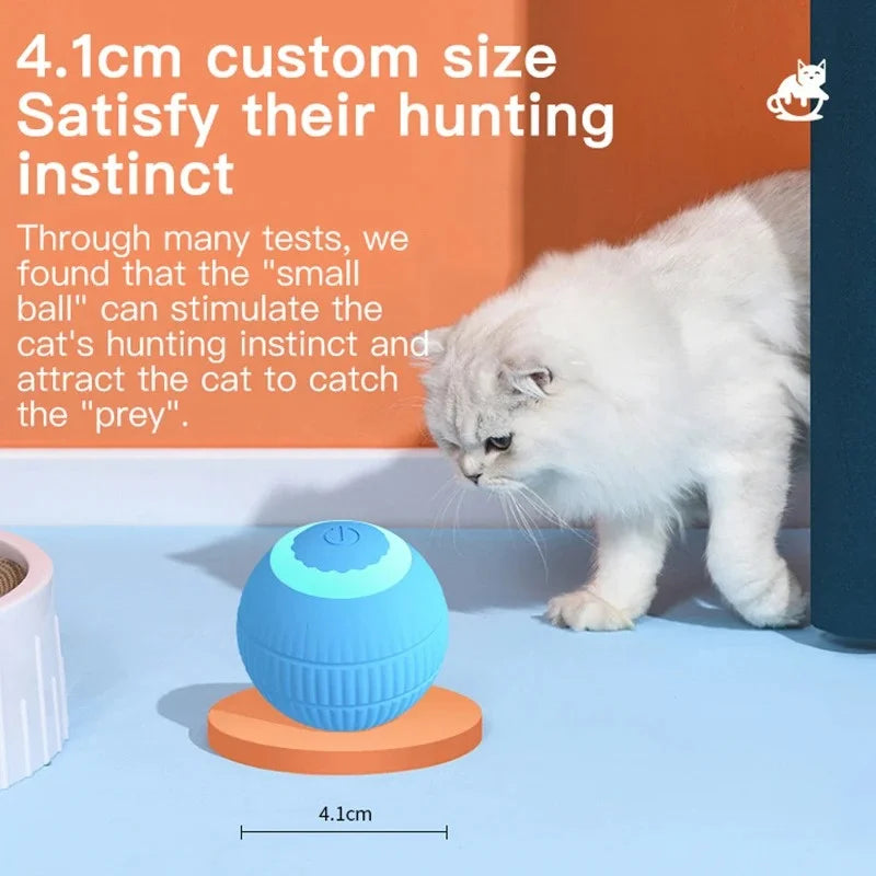 Interactive Electric Cat Ball Toy for Engaging Play - Smarsty