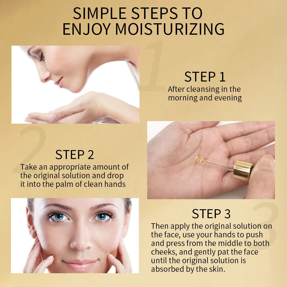 24k Gold Hyaluronic Acid Anti Aging Serum for Youthful Skin - Smarsty