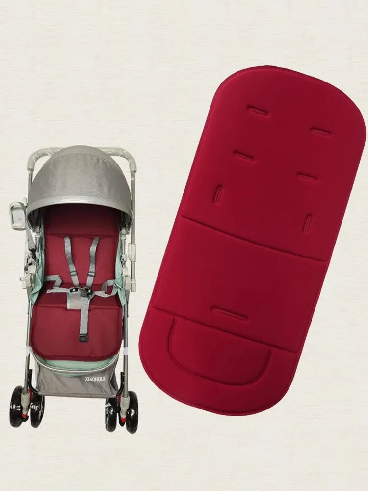 Stroller Seat Cushion Soft Baby Pushchair Car Cart High Chair Seat Trolley Cushions Kids Stroller Mattress Soft Pad Large Sizes by Smarsty