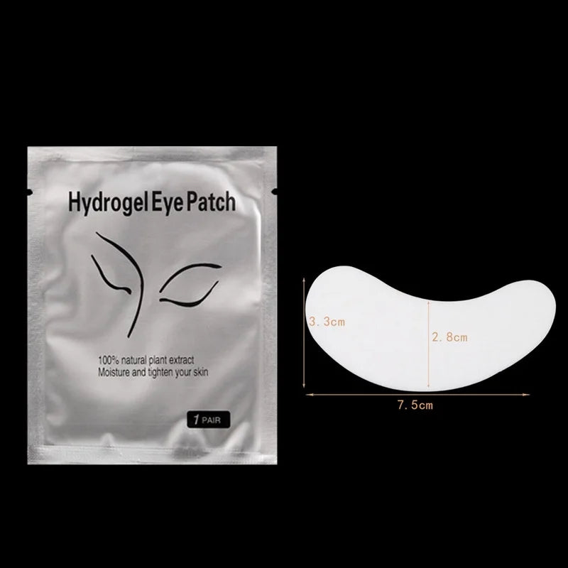 Hydrogel Eye Patches for Eyelash Extensions 50 Pairs - Smarsty