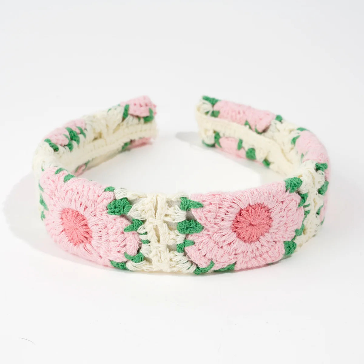 Knitted Headband Bohemian Handmade Summer Seaside Cotton - Smarsty