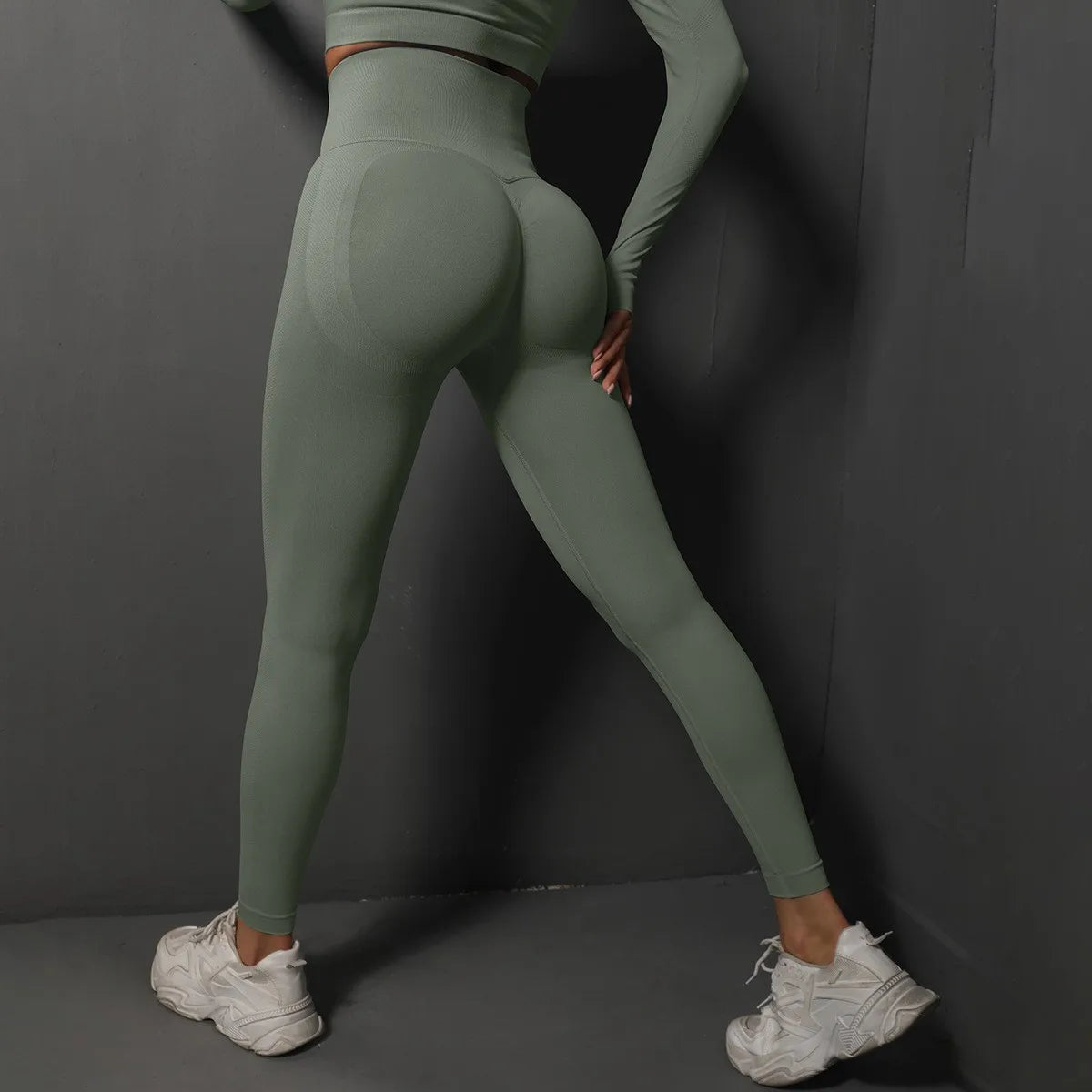 High Waist Yoga Leggings Women Seamless Push Up Sport Leggings Fitness Running Hip Lift Yoga Pants Highly Elastic Gym leggings - Smarsty