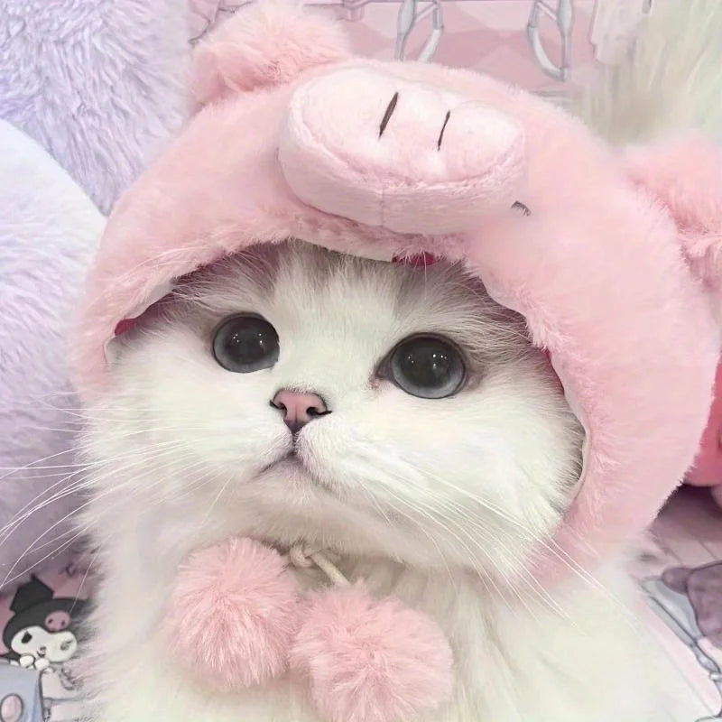 Playful Cat Headpieces for Stylish Pet Fashion - Smarsty