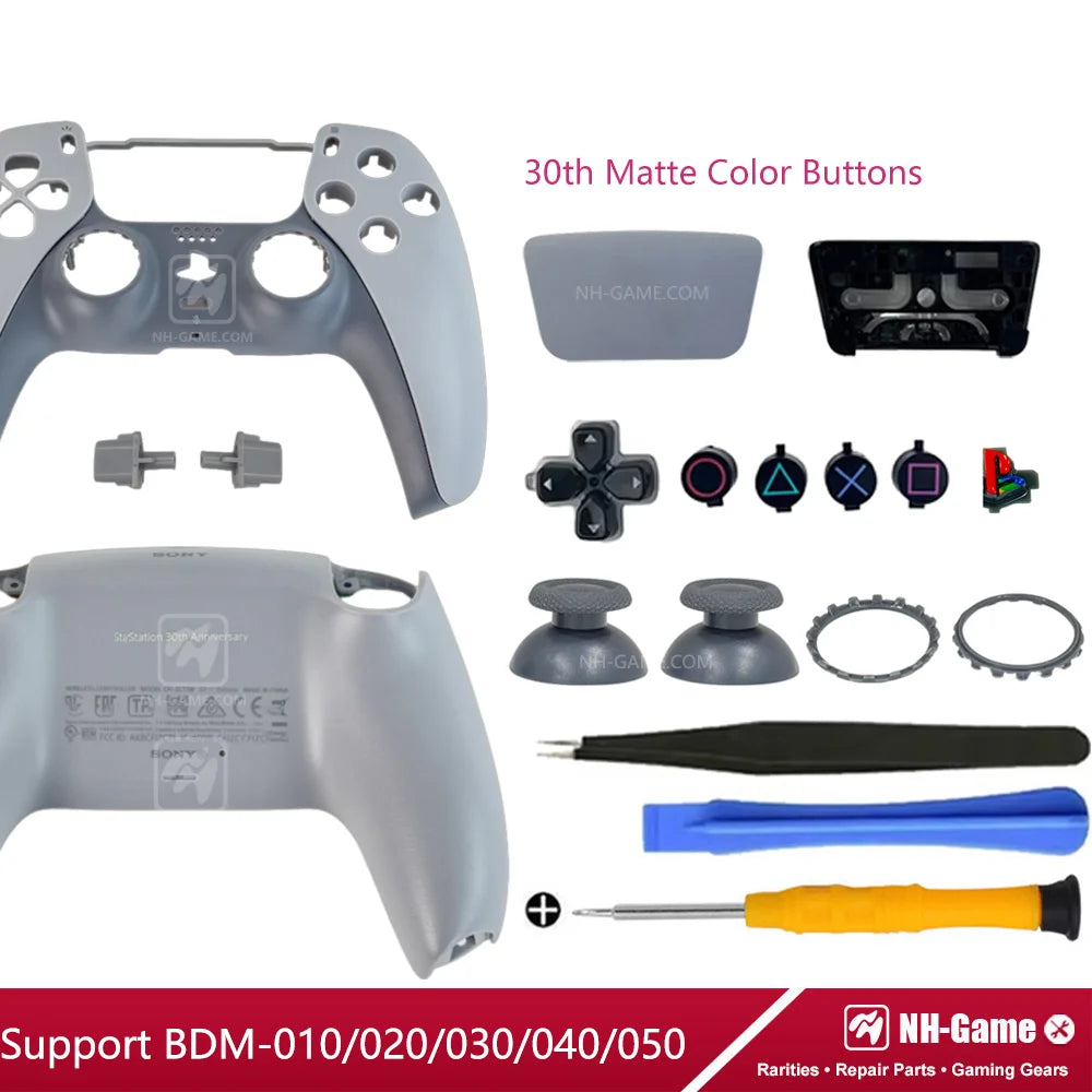 PS5 Controller Housing Case Kit with Tools - Smarsty