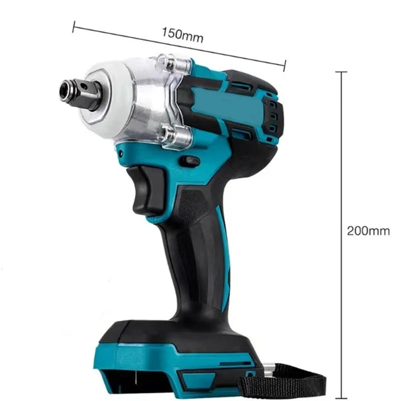 Cordless Electric Impact Wrench with Strong Torque - Smarsty