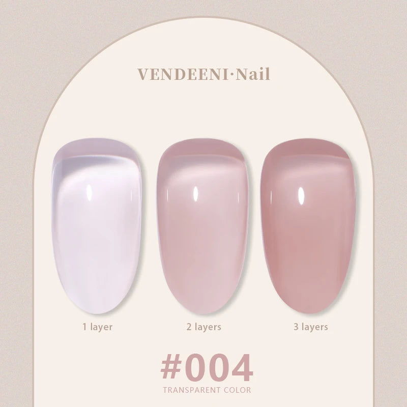 Vendeeni 24 Colors Jelly Gel Nail Polish Set - Smarsty