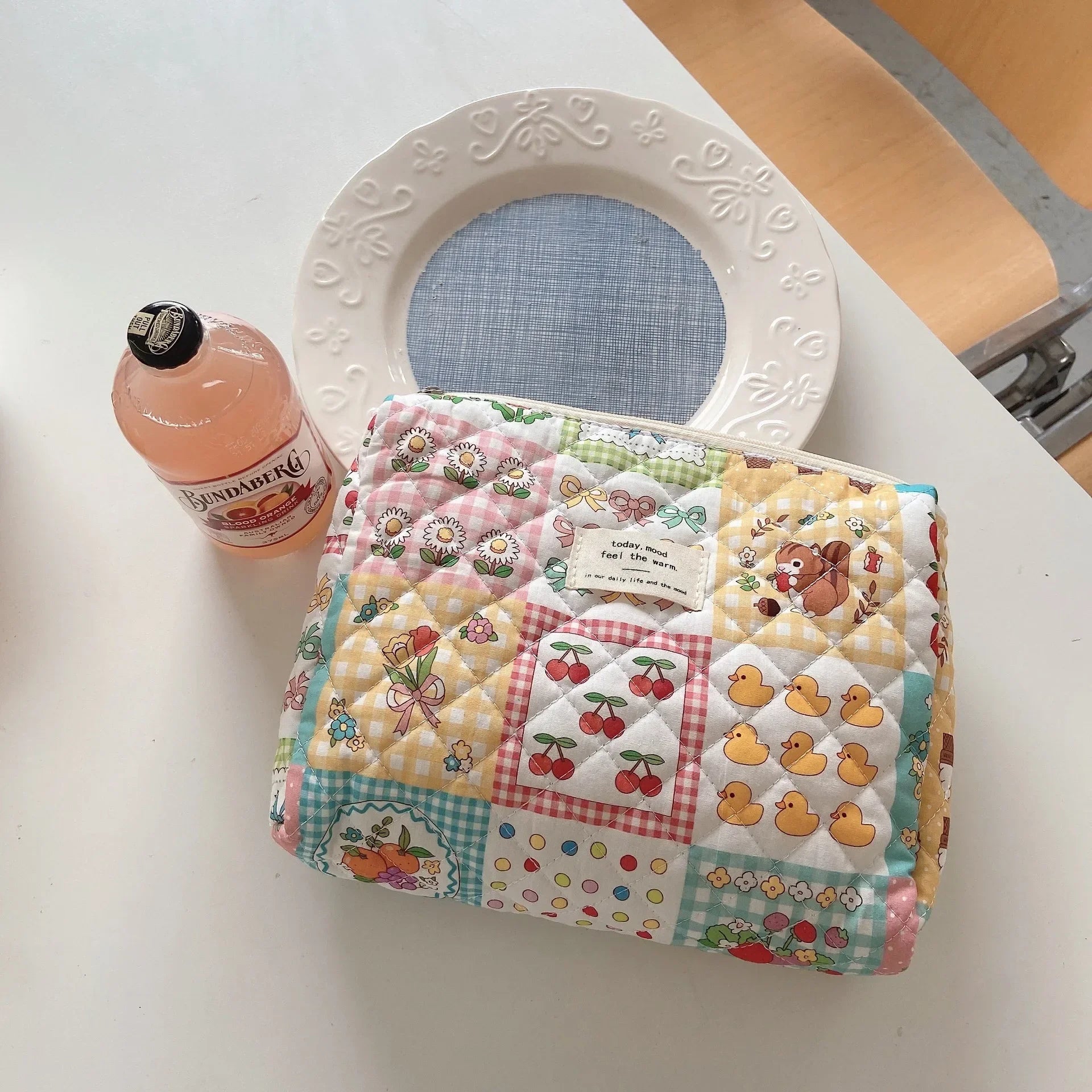 Large Capacity Women's Cosmetic Bags Cases Casual Ladies Small Storage Bag with Zipper Female Travel Clutch Bag Small Handbags - Smarsty