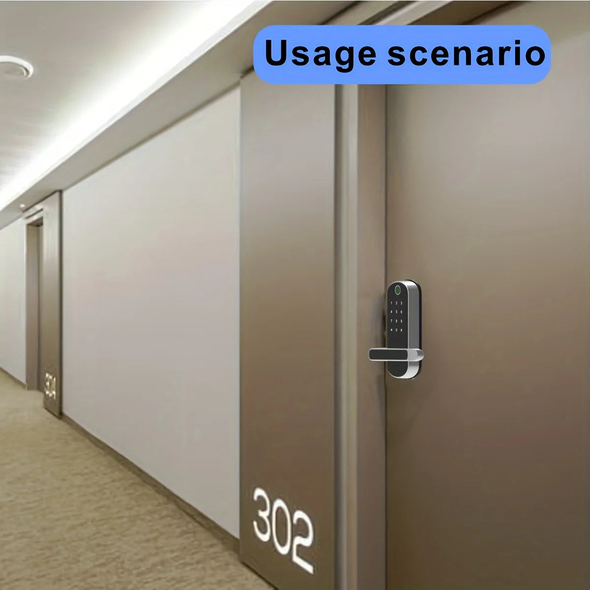 Smart Fingerprint Door Lock with WiFi Remote Access - Smarsty
